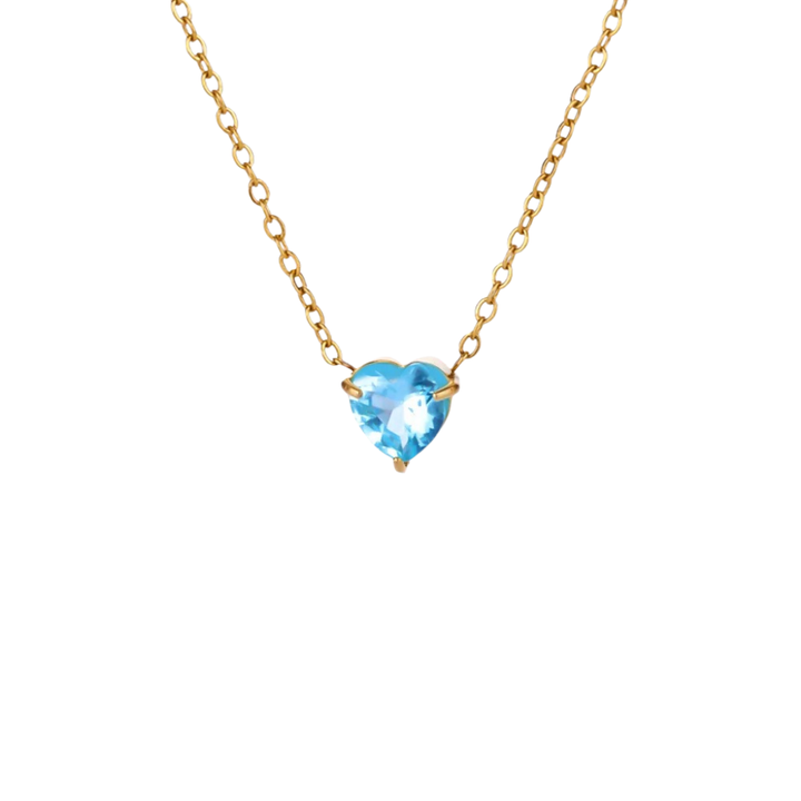 Heart of Birthstone Necklace