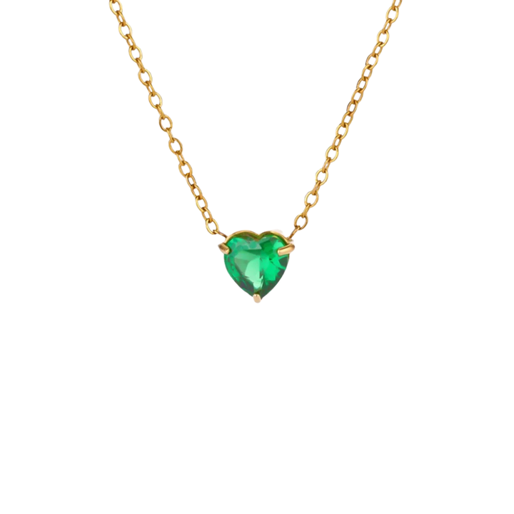 Heart of Birthstone Necklace