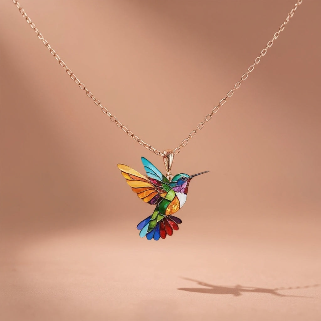 Lola - Beautiful Hummingbird Necklace