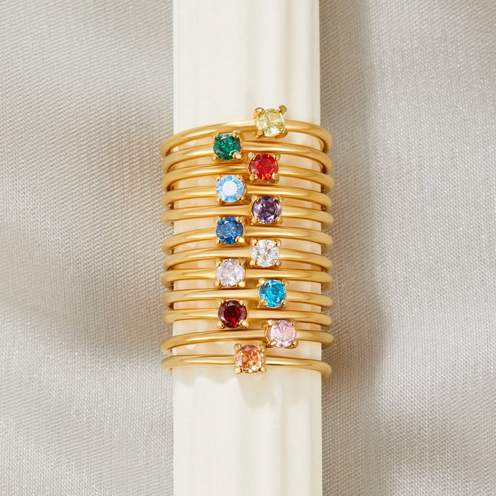 Unique Birthstone Rings