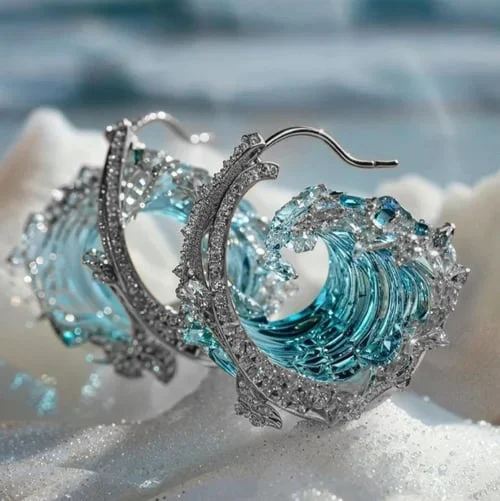 Selene - Ocean's Oath Earrings
