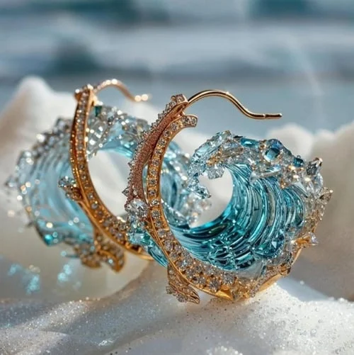 Selene - Ocean's Oath Earrings